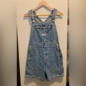 Vintage Lee Jeans Overall Shorts